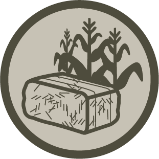 Hay and silage preserver icon